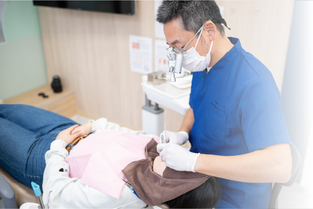 なるべく削らない、なるべく残す治療
